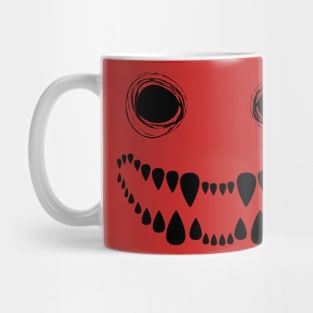 Scary Monster face Mug